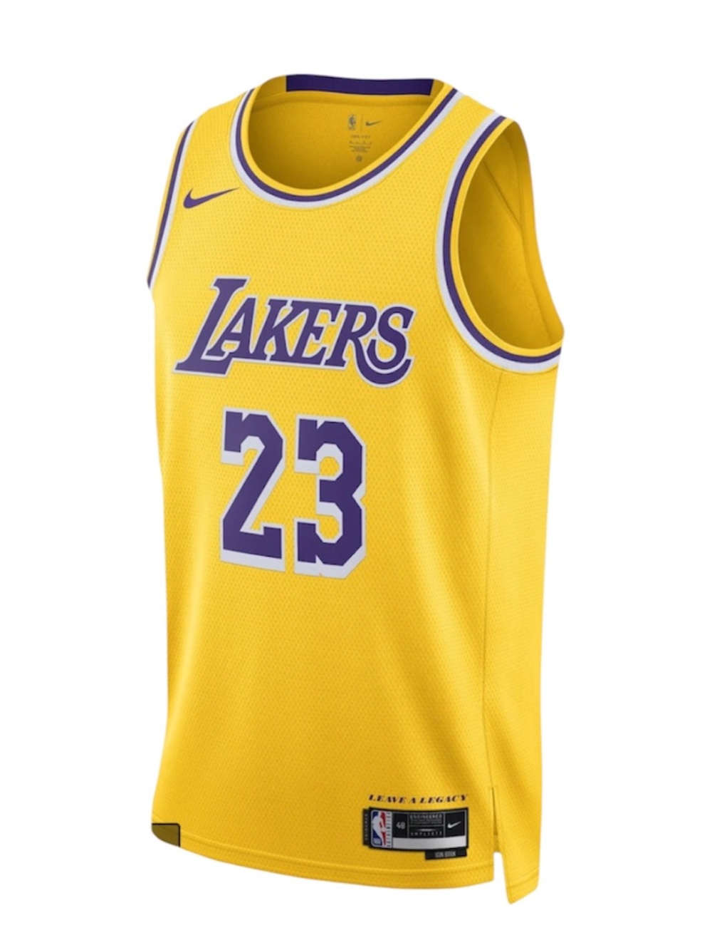 Los Angeles Lakers LeBron James #23 Nike Basketball Jersey size XL